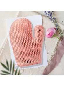 New Honeycomb TPU Exfoliating Bath Gloves, Quick-Drying Body Scrub Sponge For Bathroom Use - Multicolor - View 5