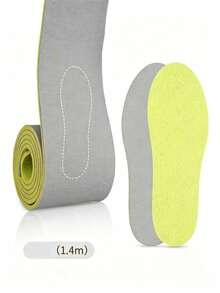 1 Rolo de Palmilhas para Sapatos Femininas de Novo Estilo com Corte Próprio, Palmilhas para Sapatos Esportivos Masculinas de Malha Respirável e Absorção de Choque, Palmilhas para Sapatos Adultas de Espuma de Memória Macia - Especificações múltiplas - Visão 7