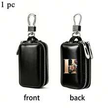 Double Layered Enlarged Capacity26 Letter Key Bag Men's PUkeystorage Bag Keychain Keychain,A Gift Full Of Love,Fun Gift,Men's Gift,Gift For Loved Ones - Multicolor - View 17