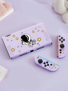 Ayotu Suitable For 2025 New Switch 2 Astronaut & Star Pattern Game Console Shell And Accessories, Set Includes Protective Case, Storage Bag, Joy-Con Controller Protective Cover And Other Multiple Style Accessories, Ideal Gift For Back To School - View 17
