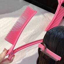 2pcs/6pcs/12pcs Multi-Functional Hair Sectioning Clips With Comb Teeth, Styling Bangs Clip, Salon Assistant Professional Hair Clips, Non-Slip Stable Design, Suitable For Dyeing, Perming, Cutting And Styling, Easily Separate Hair Strands, Fix Hair Without Pulling, Universal For Home And Hair Salon Use, Practical Hair Styling Tool For Women - Multicolor - View 3