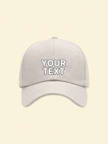 1pc Customized Children's Baseball Cap, Personalized Name And Pattern Printing, Sun Protection, Sports Suitable, UV Protection, Spring And Autumn Cycling Hat, Letter Element, Cute And Colorful, Casual Style, Baby Gift, Suitable For Daughter, Son, Children's Day Gift, Halloween Gift - Multicolor - View 6