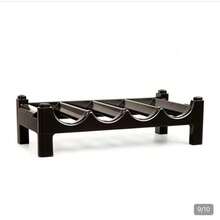 New PP Material Stacked Wine Rack Wine Rack European Style Red Wine Rack Fashionable Creative Wine Rack Display Piece - Redwood - View 11