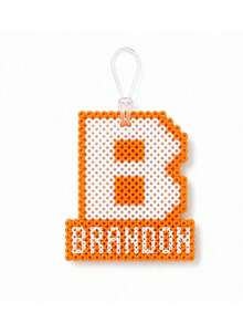Ayotu Customized Personalized Letter Luggage Tags & Backpack Charms Keychains - Pixel Beads Style Luggage Identification Tags, Fuse Beads Travel Identification Tags, Includes Customized Letters & Lanyards, Pixel Style Art, Pet Identification Tags, Travel Essentials, Travel Storage Bag Accessories, Customizable Luggage/Backpack Decorations, Suitable For Men & Women Travel Use, Great Choice For Graduation Travel Gifts - Multicolor - View 11