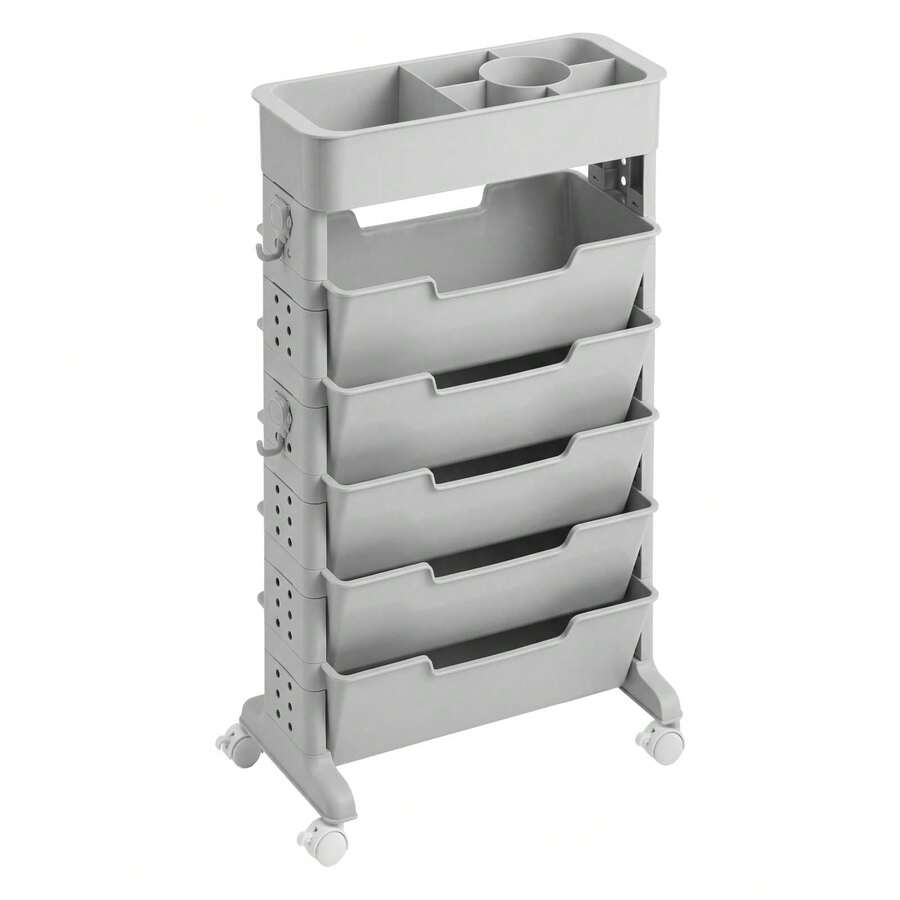 Newspaper & Magazine Storage - グレー - Übersicht 1