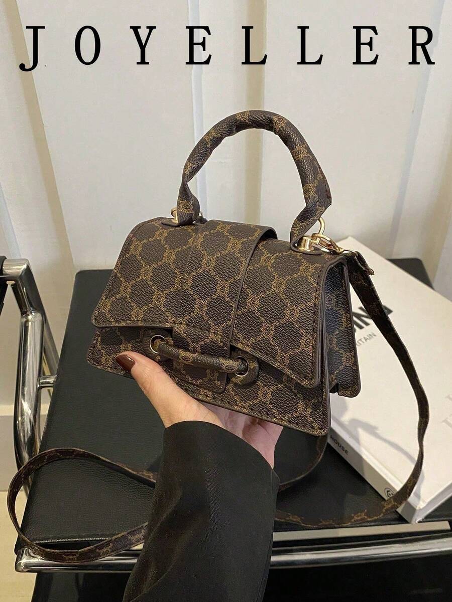 2026 New High-Quality Lipstick Case, Mini Square Bag, New Solid Color Versatile Handbag, Women Purse