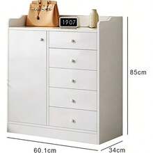 Storage Cabinets - White - View 3