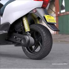 Motorcycle Scooter Electric Bike Modification Universal Front & Rear Off-Road 125 Shock Absorber Dust Cover Inverted Suspension Protection Sleeve - Multiple Styles - View 3