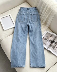 Women Jeans - Blue - View 5