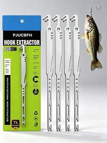 1pc 6-In-1 Multi-Function Practical Fishing Tool, Suitable For Quick Hook Removal And Lead Weight Handling. Compact And Lightweight, Easy To Carry For Fishing Trips. Suitable For Various Fishing Scenarios, It's Your Reliable Assistant For Outdoor Fishing Activities. - A - View 1