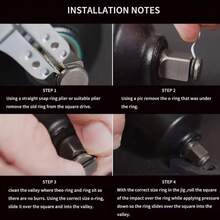 6x Anvil Retaining Ring Clip With O-Ring For  Type 3/8" Impact Wrench - UK-l351901 - View 8
