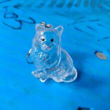 1pc Cat Fur Collection Memorial Keepsake, Bag & Car Charm, Portable Keychain, Pet Memorial Pendant, Fur Storage Bag, Pet Fur Storage & Protection Keepsake - Multicolor - View 15