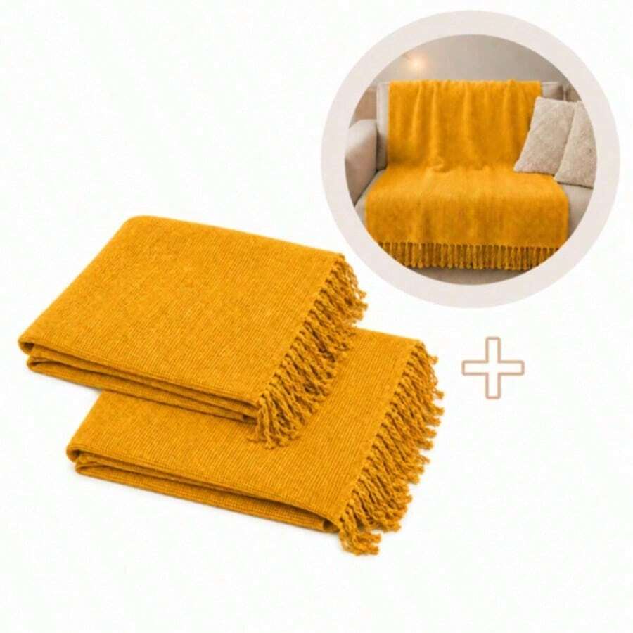 Couch Cover - Sarı - Görünüm 1