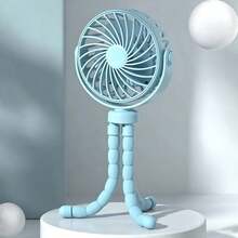 YAIUZGOO Clip-On Car Fan With LED Display - Rechargeable, Multi-Function Personal Air Circulation, Suitable For Office, Car, Under Umbrella And Travel - A - View 10