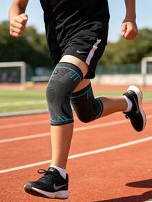 1 Pair Kids Knitted Knee Pads, Sports Knee Pads, Football Accessories, Professional Dance Training Protective Gear - Multicolor - View 7
