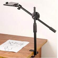 Horizontal Tripod For Phone Smartphone Table Overhead Tripe Stand For Mobile Cellphone Filming Photography Articulated Arm - View 5