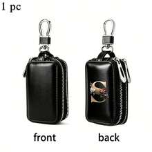 Double Layered Enlarged Capacity26 Letter Key Bag Men's PUkeystorage Bag Keychain Keychain,A Gift Full Of Love,Fun Gift,Men's Gift,Gift For Loved Ones - Multicolor - View 23
