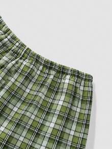 New Men's Fashion Casual Autumn/Winter Home Pajama Pants - Mint Green - View 5