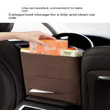 Car Interior Hanging Storage Bag Seat Gap Organizer Mesh Pocket Rear Seat Car Tissue Holder Organizer - Multiple Styles - View 8