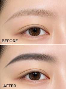 GUOXIAONIU 超薄雙頭眉筆 細緻顯色 不易脫色 便攜自然眉色 日常彩妝適用 - 02#灰灰色 - 查看 3