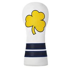 1pc Embroidered Yellow Clover Golf Club Head Cover, Pu Club Protector For Driver Fairway Wood Hybrid, Sports Golf Accessory - Multicolor - View 13