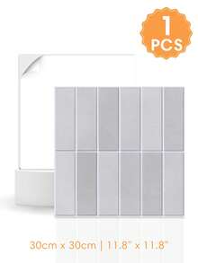 1/10/20pcs Modern Linear Peel And Stick Wall Tiles, 3D Backsplash Tile Stickers, Self-Adhesive Wall Stickers For Kitchen Bathroom - Wall Stickers - View 14