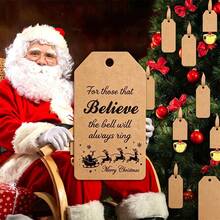 10pcs Christmas Sleigh Bells With Red Ribbon - 3.81cm Mini Metal Bells, Suitable For Christmas Tree, Wedding, Baby Shower And Various Party Decorations - Multicolor - View 9