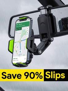 360° Rotatable Adjustable Phone Holder, Space-Saving Car Mount, L-Shaped Design, Firm Grip, Sturdy Structure, Suitable For Various Phones, Back To School Travel Essential, Car Accessory, Camping Essential, Halloween Decoration - One Size Fits All - View 3