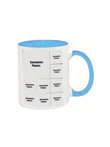 11oz Personalized Custom Mug, Customized Coffee Cup With Photo And Text, Unique Custom Water Cup For Men And Women, Travel Mug Housewarming Birthday Anniversary Gift - Multicolor - View 8