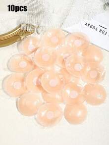 2-50pcs Silicone Nipple Covers Reusable Sticky Breast Petals With Storage Bag For Swimwear Dress,Holiday Essentials,Travel,Sticky Bra - Multicolor - View 12