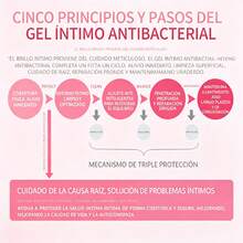 Gel Íntimo Antibacteriano para Mujer, Equilibra la Microecología, Cuidado Suave de la Zona Íntima,Fórmula ligeramente ácida, con prebióticos, extractos vegetales, cuidado diario para zona íntima - Ver 4