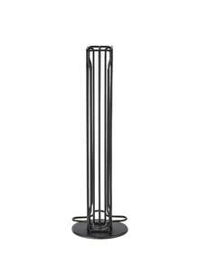 360° Rotating Coffee Capsule Storage Rack, Elegant Rotating Capsule Carousel Organizer, Suitable For Home And Luxury Kitchen, Professional Barista Workstation Countertop Storage Rack, Space-Saving Espresso Capsule Storage Display Rack, Compatible With Standard Coffee Capsules - Black - View 10