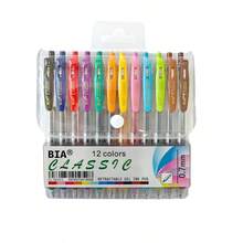 Set Pulpen Gel Warna-warni yang Dapat Ditarik, 8 Warna/10 Warna (Opsional), Ujung Tebal 0,7mm, Pulpen Berbasis Air Warna-warni yang Dapat Ditarik, Badan Transparan, Level Tinta Terlihat, Halus, Cepat Kering, untuk Menulis Jurnal, Menandai, Menggambar, Melukis, Pulpen Gel Multi-Warna yang Dapat Ditarik, untuk Pelajar, Kantor, Menulis, Spidol. - Tekan pena - View 15