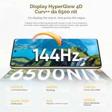 Realme 16 Pro+ 5G 智慧型手機 8GB+256GB | 12GB+512GB，200MP LumaColor，7000mAh 電池，8.25mm 薄身，6.8 吋 144Hz 4D 曲面 + 6500nits 螢幕，Snapdragon 7 Gen 4 處理器，IP69/NFC，Android 16，不含適配器 - 灰色 - 查看 6