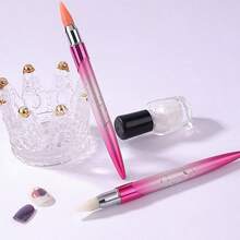 1 Set Kuas Lukisan Berlian Bebas Lilin, Cocok untuk Lukisan Berlian, Sulaman Silang, Seni Kuku, dan Kerajinan Lainnya, Termasuk Pena Pengambil Berlian untuk Mengambil Rhinestones - Set - View 7