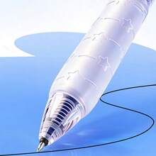 1pc Hobby Rotating Wing Click Neutral Pen 0.5mm ST Tip Black Ink Pen, Fun Rotating Pen Quick-Dry Smooth Student Study Pen Set, Creative Wing Windmill Pen Top Design, Can Rotate And Play To Relieve Stress, Three-Gear Mode Adjustable, Relax And Relieve Stress While Writing, Full Of Fun, 0.5mm Fine ST Pen Tip, Even And Smooth Ink Flow, Smooth Writing Without Ink Interruption, Neat And Clear Handwriting, Comfortable Writing Experience - A - View 6