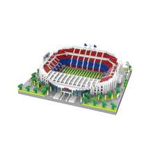 2026 New World Famous Football Stadium Barcelona Camp Nou/ Stadium/Paris Saint-Germain Stadium/Football/Basketball Creative & Educational Building Block Set Model Fan Souvenir Art Decor - Multicolor - View 7