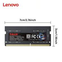 Memori Laptop Lenovo Talix 8GB DDR4 3200MHz, Konsumsi Daya Rendah 1,2V, Arsitektur Latensi Rendah dengan Performa Efisiensi Tinggi, Menjamin Multitasking Lancar - View 6