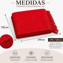 Couch Cover - Red - View 3