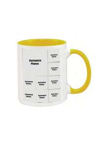 11oz Personalized Custom Mug, Customized Coffee Cup With Photo And Text, Unique Custom Water Cup For Men And Women, Travel Mug Housewarming Birthday Anniversary Gift - Multicolor - View 11