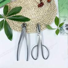 Professional Thick Stainless Steel Bonsai Tool Set, Bonsai Ball Shears And Angled Pruning Shears, Sharp Scissors For Bonsai Tree Branch Pruning, Trimming And Shaping, Suitable For Bonsai Enthusiasts' Bonsai Gardening Supplies - A - View 4