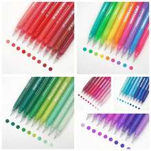 9-Color Neutral Pen Set, Large Capacity Creative Notebook Pen Set, 0.6mm Fine Tip, Smooth Writing, Suitable For Journaling, Note-Taking, Drawing, DIY Crafts And Art Supplies, Back To School, Independence Day Gift - Multicolor - View 6