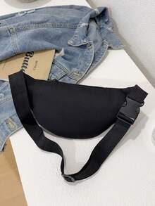 Minimalist Men's Shoulder Crossbody Waist Bag - Multicolor - View 5