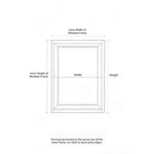 Black Mesh Screen With Black Edge Left-Side Zipper, Fine Mesh Strong Mosquito & Insect Protection, Zipper Opening For Ventilation, Home Use - Black Mesh With Black Trim, Left-opening Zipper. - View 7