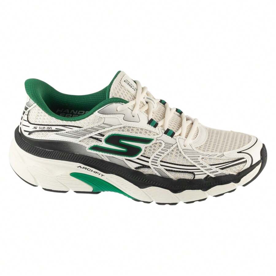 Skechers سكيتشرز سليب-إنز: جو رن آرتش فيت 2.0 - جونيبر - حذاء رياضي أبيض للرجال - أبيض - مشاهدة 1