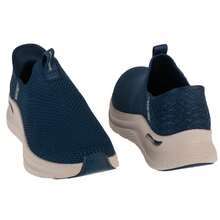 Skechers Slip-Ins: Arch Fit 2.0 - Crayn - Navy Men Sports Shoes - Royal Blue - View 5