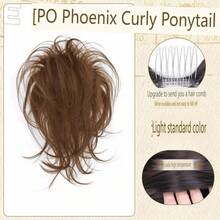 Self-Wrapable Sculptable High Crown Ponytail Hair Extension For Women, Volumizing Invisible Clip-In Hairpiece - Dark Brown - View 15