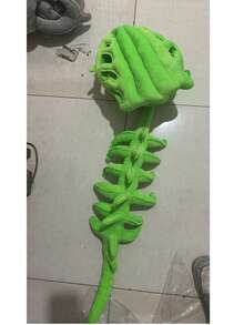 Dog Cat Pet Dinosaur Skeleton Costume Soft Plush Tyrannosaurus Rex Halloween Outfit 3D Dinosaur Bones - Multicolor - View 12