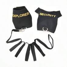 Set 2 buah (Harness + Tali) Tali Penuntun Kadal Reptil, Harness Dada Kadal untuk Aktivitas Luar Ruangan, Tali Penuntun Bunglon dan Tupai untuk Aktivitas Luar Ruangan, Pakaian Anti-Lepas - MultiWarna - View 5