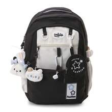 Cream Style Backpack For Students With High Appearance Simple And Cute Design Large Capacity Backpack Lightweight And Painful Ba - Multicolor - View 11